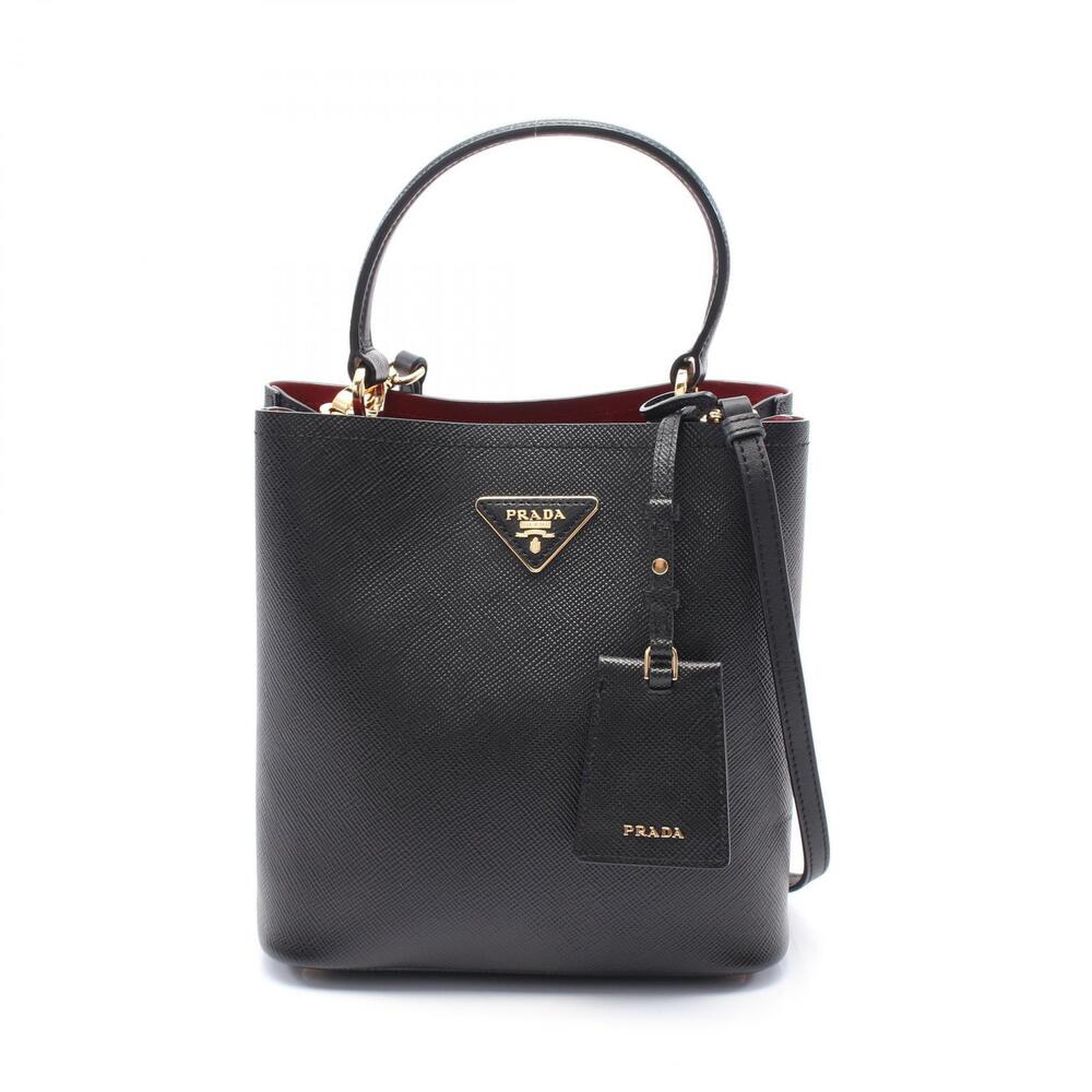 Prada SAFFIANO CUIR handbag leather black